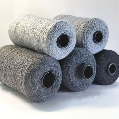 बुनाई 5Ply एक्रिलिक क्वालिटी मिल्क फैंसी कलर बुनाई 28Nm/2 स्टैंड टच विस्कोस ब्रश पॉलिएस्टर/एक्रिलिक एक्रिलिक यार्न 2 28